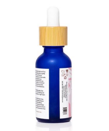Natural Fruit Peel Face Serum - Reduce Age & Sun Spots | Vitamin C & AHA | 1oz Handmade Organic Skincare - Buy Online on GoSupps.com