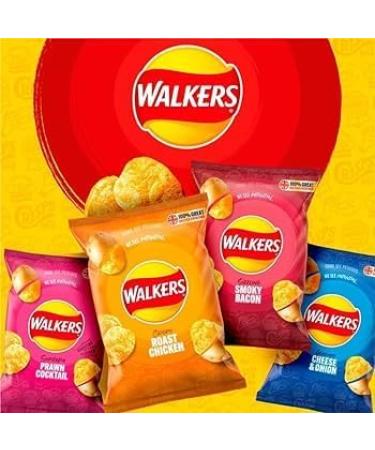 Walkers.Meaty Variety Multipack Crisps Box 20 x 25g | Assorted Flavors for Ultimate Snacking | Multipack | Savory and Crunchy Bacon 500 g (Pack of 1) - Buy Online on GoSupps.com