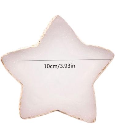 nail art palette Resin Nail Art Palette Star Shaped Painting Color Mixing Plate Cosmetic Mixing Tools White - Buy Online on GoSupps.com