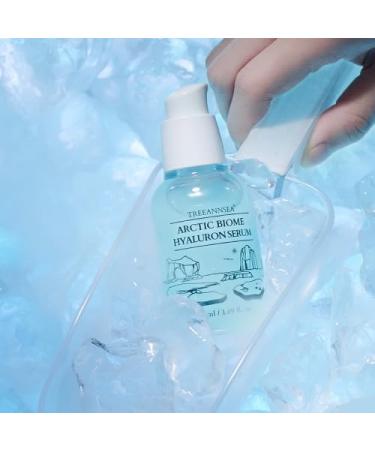 TREEANNSEA Arctic Biome Hyaluron Serum Hydrating Facial Serum with Arctic Glacial Water Polar Biome Complex and Hyaluronic Acid Lightweight Formula Korean Skincare (50ml/1.69 fl.oz.) - Buy Online on GoSupps.com