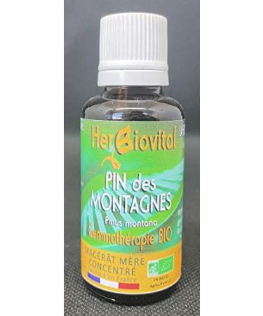 Pin des Montagnes Bio - Le Mac r t remin ralisant - Gemmoth rapie Concentr e - 30 ml - Favorise la remin ralisation des tissus osseux - Fabriqu en France