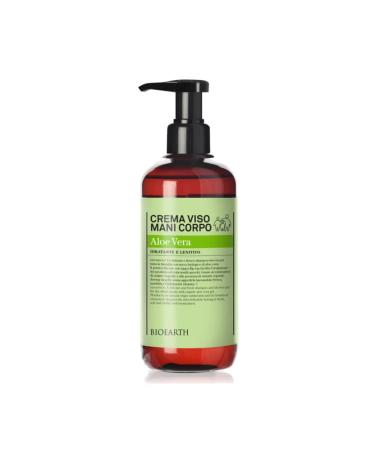 Bioearth Family Aloe Vera Hand, Face and Body Cream 500 ml