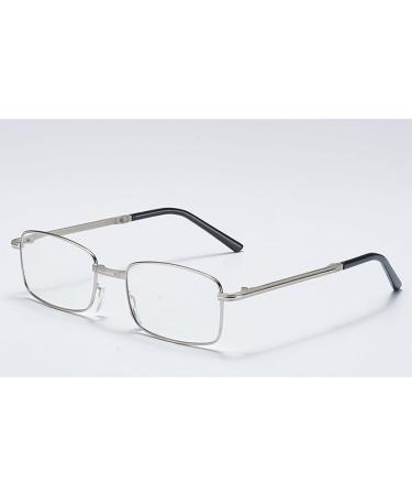 NYASAA Folding Reading Glasses - Portable Blue Light Blocking Mini Readers for Men & Women - Silver 1.00x - Buy Online on GoSupps.com