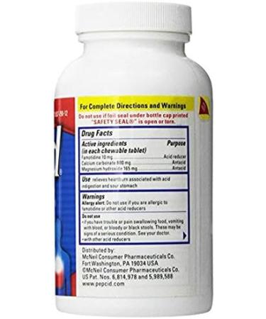 Pepcid Complete Berry Flavor Chewable Tablets - 100 Count Pack - Buy Online on GoSupps.com