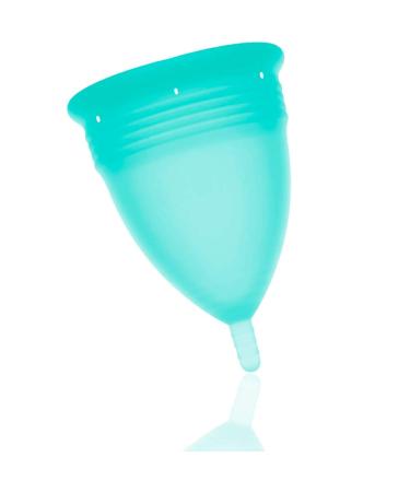STERCUP COPA Menstrual Symbol Silicone Talla S AQUAMARINA