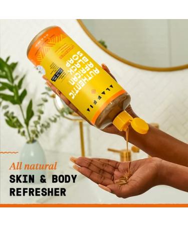 Alaffia Skin Care African Black Soap - 32 Fl Oz All-in-One Liquid Soap for Face, Body, Hair, and Shaving - Shea Butter Moisturizing Formula for Sensitive Skin - Unscented - Buy Online on GoSupps.com