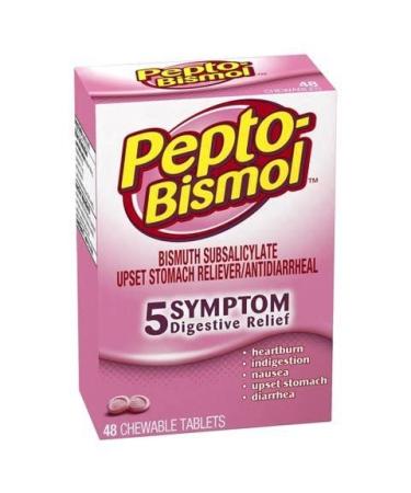 Pepto Bismol Original Chewable 48 ct