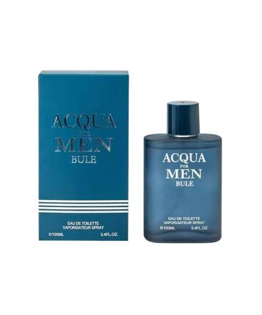 Acqua Cologne for Men Combo (3.4oz / 100ml x 3pcs) Eau de toilette (Impression of Acqua Acqua Black Acqua Blue) Pack of 3pc - Buy Online on GoSupps.com