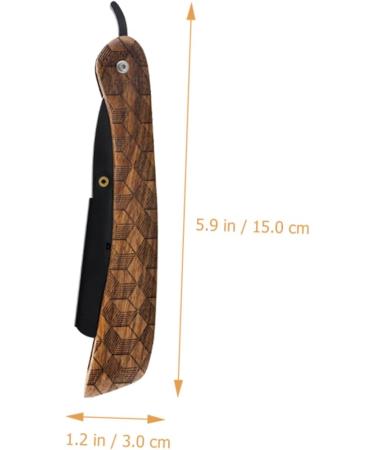 Healeeved Manual Razor for Men - Professional Stainless Steel Friseur Razor for Precision Grooming - Buy Online on GoSupps.com