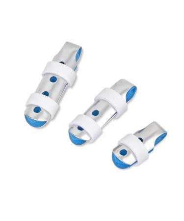 Finger Splint Trigger Finger Splint for Thumb/Middle Finger Mallet Finger Splint Finger Splints for Thumb/Middle Finger/Pointer Finger/Ring Finger/Pinky Finger(3 sizes)