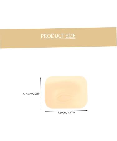NOLITOY 10 Pairs Makeup Practice Skin Eye Makeup Practice Board Tattoos Skin Thicken 3d Mold - Buy Online on GoSupps.com