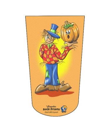 Heal with Appeal Amputee stump sock Scarecrow and PumpkinHead Friend V1 3Ply stump sock