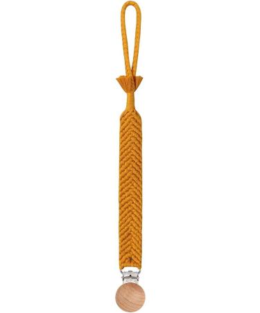 Buy WT-DJJK Crochet Pacifier Chain | BPA-Free Cotton Rope Clip Holder for Babies | Chewable Dummy Toy - Buy Online on GoSupps.com