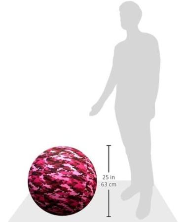 Horsemen's Pride Jolly Mega Ball Pink Camo Cover - 30 Inch Equine Mega Ball Accessory - Buy Online on GoSupps.com