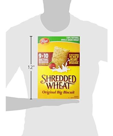 15 oz Shredded Wheat Cereal: Crunchy and Nutritious Breakfast Option - Buy Online on GoSupps.com