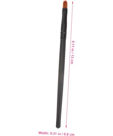 Healeved 30 Pcs Nose Shadow Brush Makeup Concealer Brush Eye Makeup Applicator Artificial Fiber Black - Buy Online on GoSupps.com