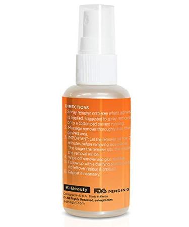 Esha Vitamin B Serum Lace Wig Bond Remover 2 Oz - Gentle and Effective - Buy Online on GoSupps.com