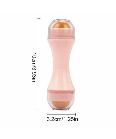 Lingjiong Oil Absorbing Face Roller - Volcanic Stone Oil Control Roller for Greasy Skin | Pink Facial Matting Tool - 1 Piece - Buy Online on GoSupps.com