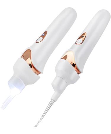 Electric LED Ear Wax Cleaner | Rechargeable Silicone Vacuum Ear Scoop Tool - Buy Online on GoSupps.com