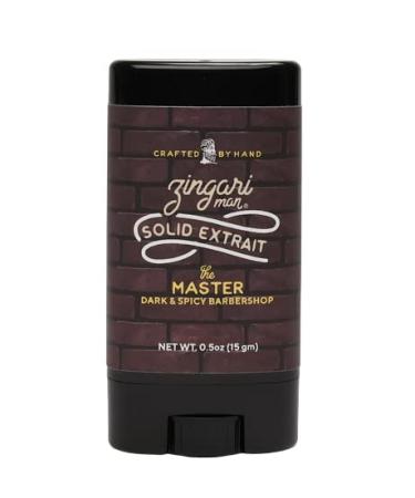 Zingari Man The Master Solid Extrait Solid Cologne for Men Concentrated Solid Perfume Balm Citrus Vanilla and Tarragon Scent Ideal Men s Travel Cologne 0.5 oz - Buy Online on GoSupps.com