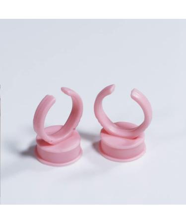 CENPEK 100 Pcs Eyelash Extension Accessories - Glue Rings & Holders for Volume Lashes | Professional Lash Glue Cups - Buy Online on GoSupps.com