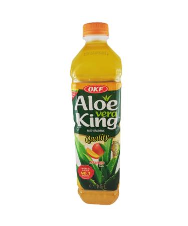 rumarkt King Aloe Vera Drinks 1500 ml with Disposable Locker of 0.25 (Mango)