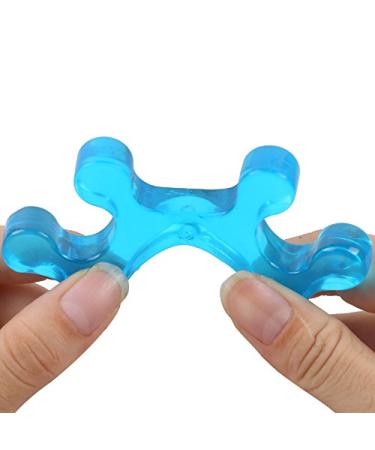 Medical-Grade Gel Toe Stretcher & Separator for Toe Straightening, Bunion Relief, and Foot Spa - Cushioned Design for Comfort and Relaxation - Buy Online on GoSupps.com
