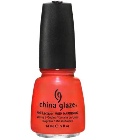 China Glaze Orange You Hot Nail Polish 14ml - Buy Online on GoSupps.com
