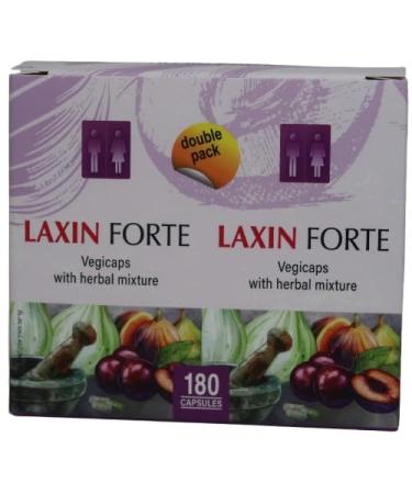 EISHES CHAYIL Laxin Forte 180 Capsules (90 in Each Bottle) Kosher Badatz Jerusalem Regular Bowel Movment