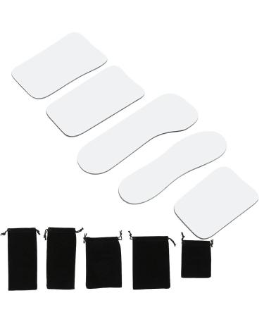 5-Piece Dental Reflector Mirror Set | Intraoral Photography Mirrors for Orthodontic Care & Dental Clinics - Buy Online on GoSupps.com
