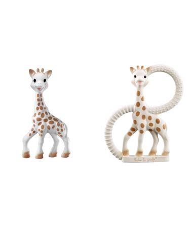 VULLI 616400 Sophie la girafe (white gift box) & teething ring SOFT 1 x 9 x 12 cm Vulli 010318