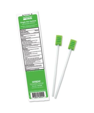 Toothette  Oral Care Plus Swabs with Alcohol-Free Mouthwash - Each (1 package)