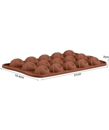 OUNONA 3pcs 15 Cake Mold Baking Molds Molder Cake Stencils Baking Pan Silicone Mold De para Gelatinas Ice Cube Molds Chocolate Mold Jelly mediumx3pcs Coffeex3pcs - Buy Online on GoSupps.com