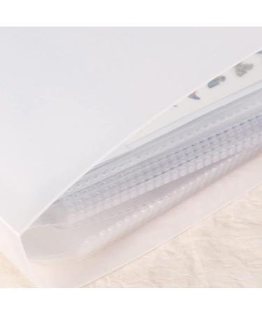 80 Slots Nail Sticker Album Nail Colour Display Nail Art Decal Storage Bag Nail Swatches Stand Card Display Book Container (Transparent) - Buy Online on GoSupps.com