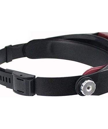 Magnifying Helmet Type LED Light Wearing Magnifier 1.5X 3X 6.5X 8X Magnifying Acrylic Lens Magnifier for Repair/Research/Solder/Reading Made in China - Buy Online on GoSupps.com