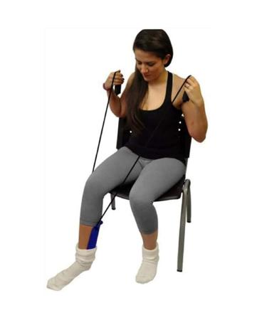 Sock and Stocking Aid with Built-Up Foam Grip Handles Assisting Device for Elderly Senior Pregnant Diabetics Easy On Easy Off