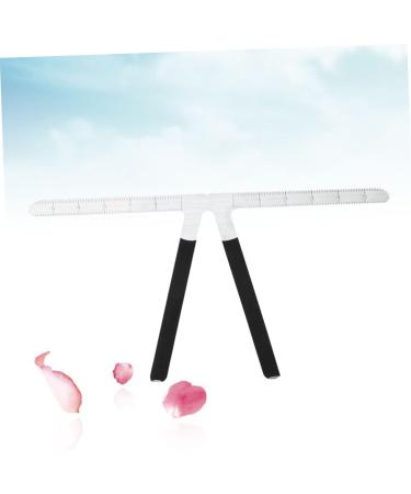 Didiseaon 1pc Steel Eyebrows Three-point Measuring Kit Balance Reusable Stencil Makeup Ruler Stainless - Buy Online on GoSupps.com