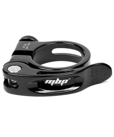 MBP Alloy Bicycle Quick Release Lightweight Seat Post Clamp (31.8mm) or (34.9mm) for MTB or Road