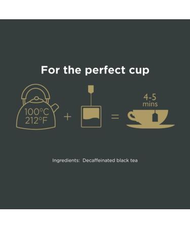 Taylors of Harrogate Black Tea Decaffeinated Breakfast Tea 20 Count Wrapped Tea Bag by 3M - Buy Online on GoSupps.com