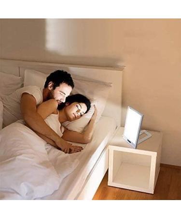 ONOTEC Light Therapy Lamp Natural Sun Lamp UV-Free 12000 Lux LED Bright Therapy Light Touch Control Timer Function with 4 Adjustable Brightness Level & Standing Bracket for Home - Buy Online on GoSupps.com