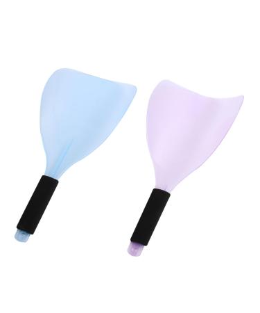 MERRYHAPY 2Pcs Handheld Face Baffles for Hair Cutting Hair Spray Protector Salon Supplies for Home and Barber Shop Essential Hairdressing Tools