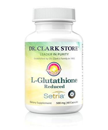 Dr. Clark Glutathione Reduced Antioxidant Supplement 500 MG 60 Capsule