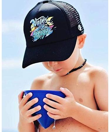 Grom Squad Kids Trucker Hat - Mesh Adjustable Baseball Cap for Boys - Sizes 2-5T - Buy Online on GoSupps.com