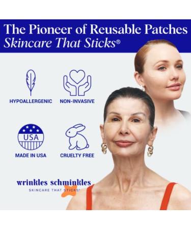 Wrinkles Schminkles Eye & Mouth Lift Set | Reusable Silicone Patches for Mouth & Lip Wrinkles (2-Pack) & Eye Wrinkles (3-Pairs) - Shop Internationally - Buy Online on GoSupps.com