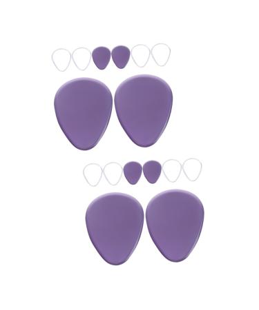 NOLITOY 8 Pairs Forefoot Pad Grinding at Will Nonslip Forefoot Pads Adhesive Forefoot Pads Foot Cushion Pads High Heel Supply Forefoot Pads Cushion High Heel Cushions Non-Skid Pads