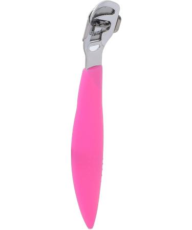 Stainless Steel Callus Shaver Remover - Effective Hard Skin Trimmers & Pedicure Foot File Tool in Pink | International Shipping - Buy Online on GoSupps.com