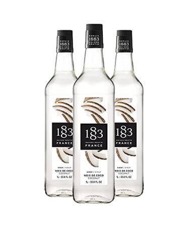 1883 MAISON ROUTIN Maison Routin 1883 Pack of 3 Coconut Syrups 1.0 L