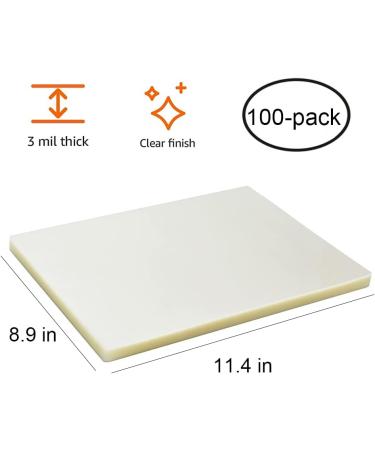 FungLam Thermal Laminating Pouches 8.9x11.4 - 3 mil Thick (100-Pack) - Clear Laminating Sheets - Buy Online on GoSupps.com