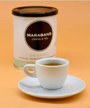  Marabans Coffee & Tea Marabans ground organic coffee 250 g jar 100% natural roasted coffee. - Buy Online on GoSupps.com