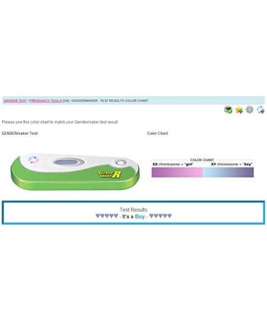 Gender Predictor Test kit by GENDERmaker - Boy or Girl at Home Early Pregnancy Gender Test | Baby Gender Prediction Test - Buy Online on GoSupps.com